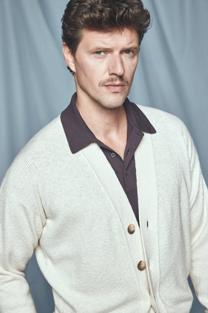 Cardigan Malfilè panna 23188/17401 005 GRAN SASSO 