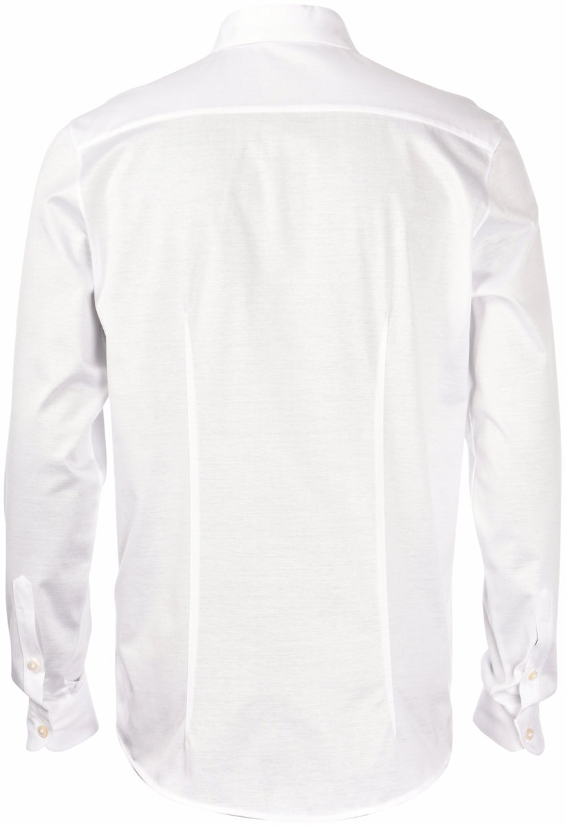 Camicia jersey filo di scozia bianco 60120/74002 001 GRAN SASSO 