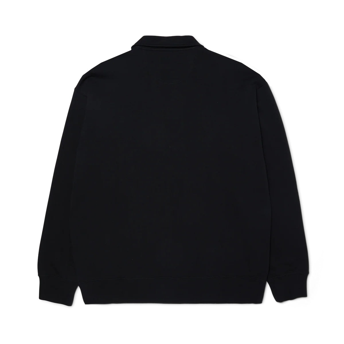 Big Block 1/4 Zip French Terry FL00236 BLACK HUF 