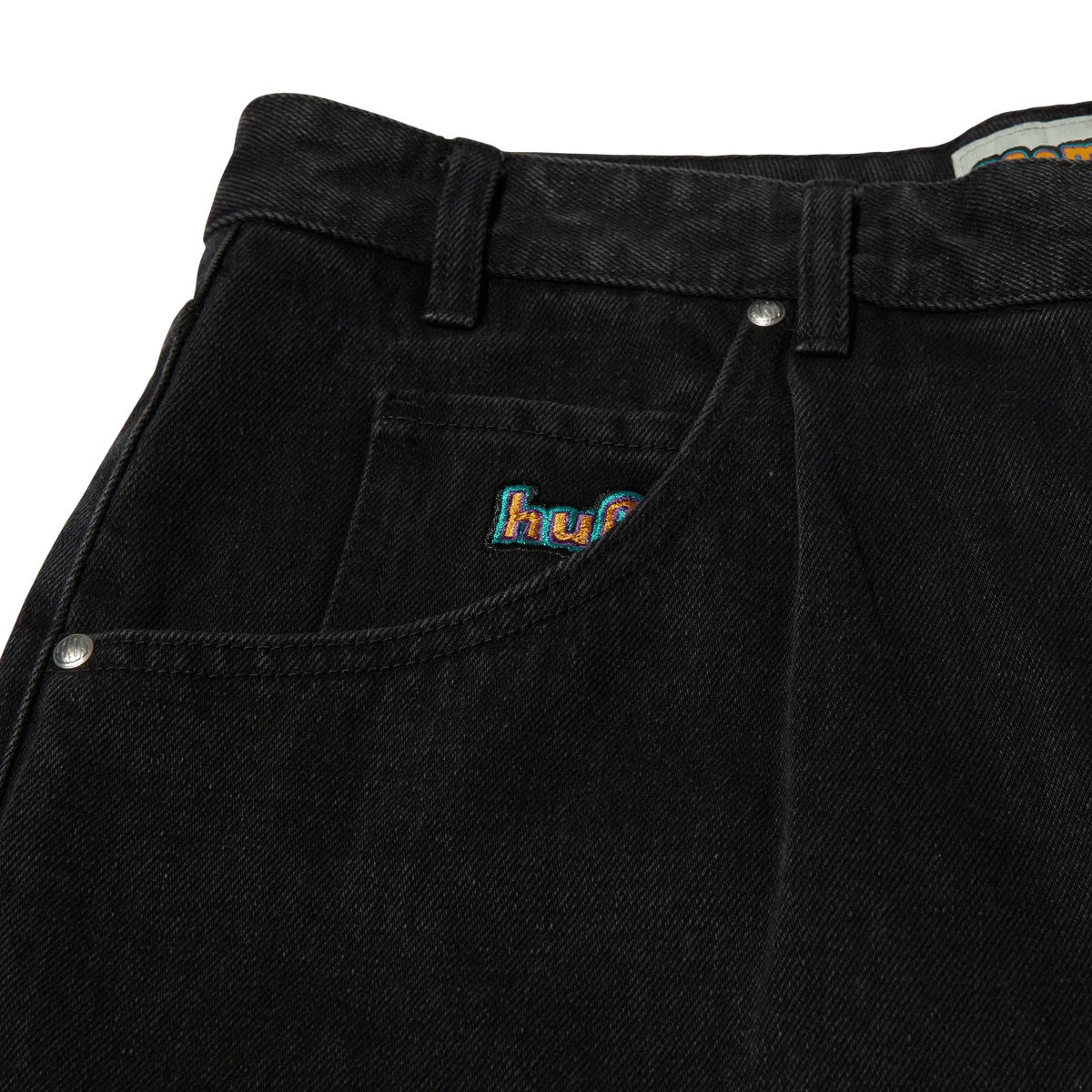 Cromer Short Washed Black PT00317 WABLK HUF 