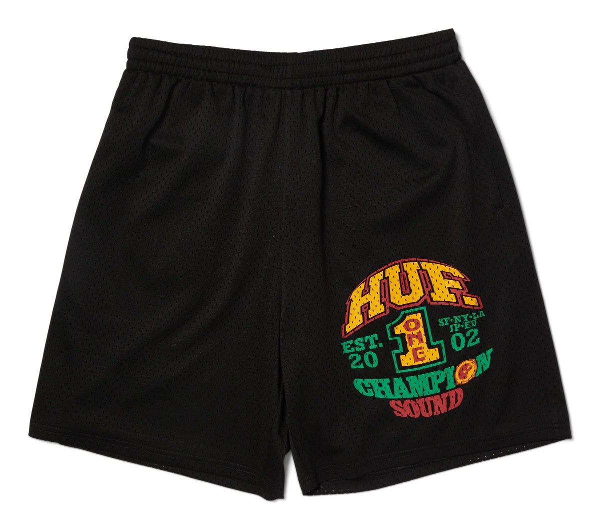 Champion Sound Mesh Short PT00346 BLACK HUF 