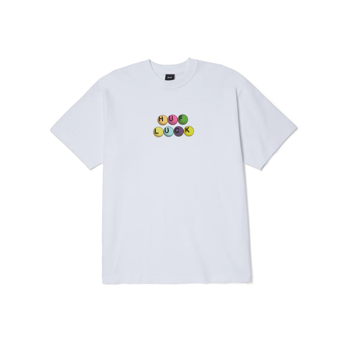 Lucky T-Shirt TS02398 WHITE HUF 