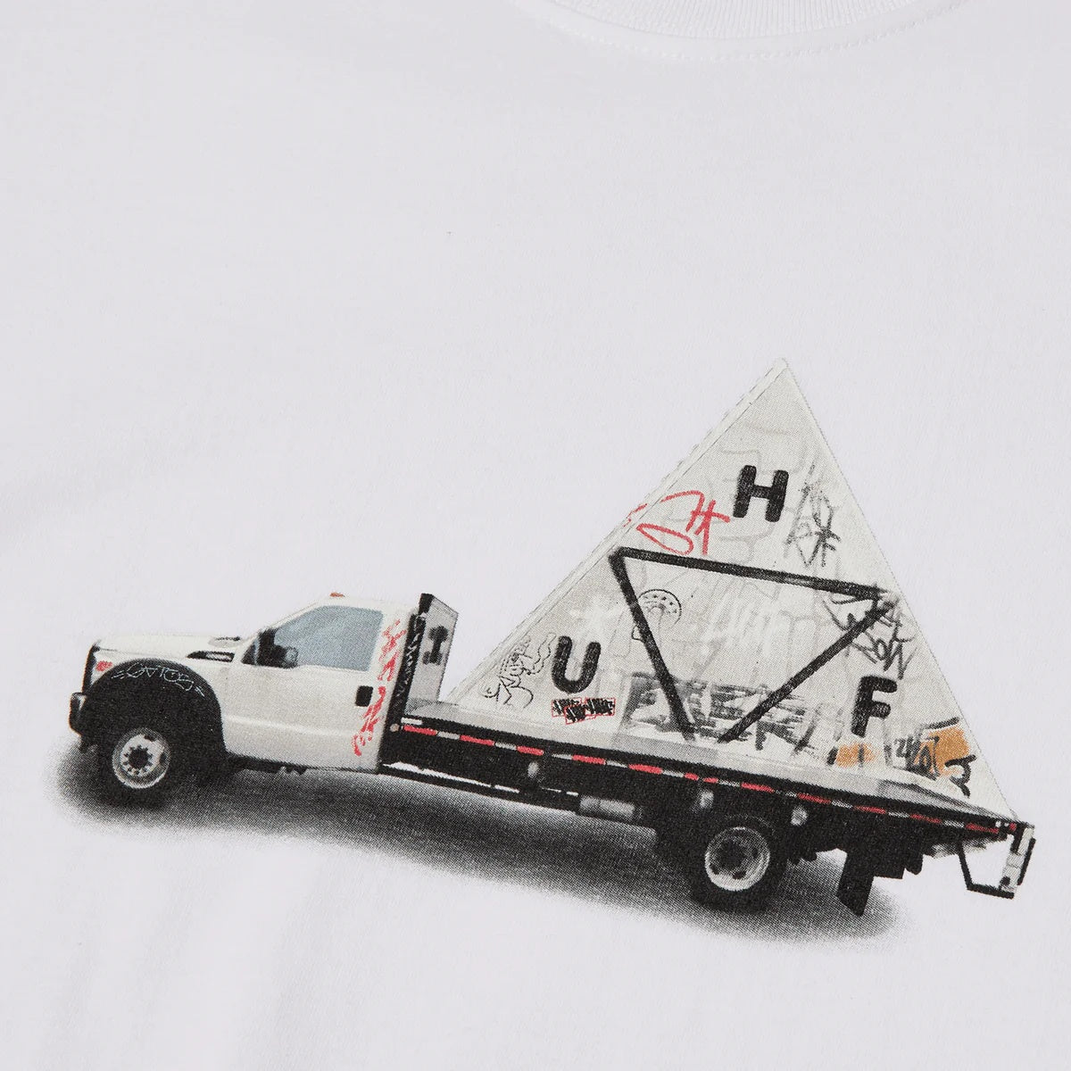 High Clearance T-Shirt TS02409 WHITE HUF 