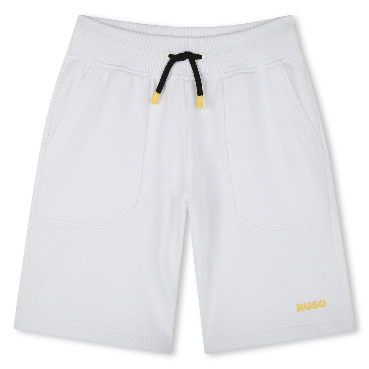 Shorts logo stampa con fiamme sul retro G00372 10PA HUGO 