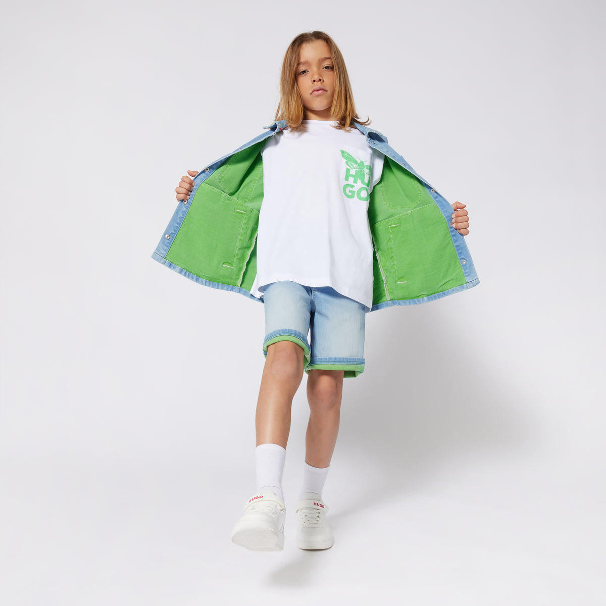 Shorts in denim G00373 Z74 HUGO 
