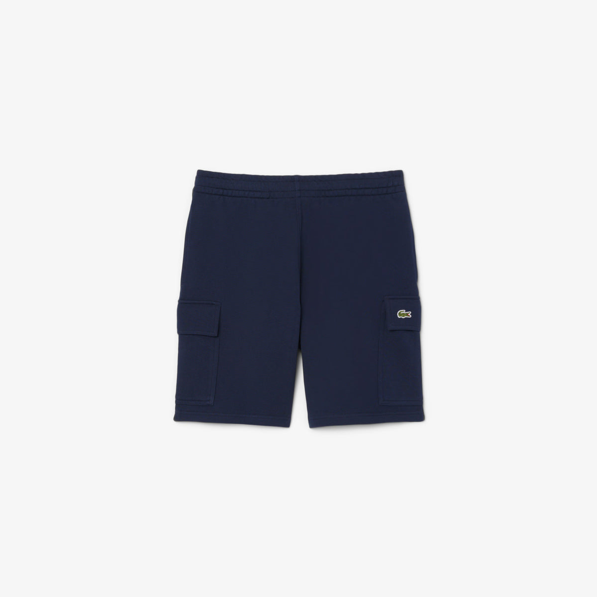 Shorts cargo in cotone felpato GH9743 166 LACOSTE 