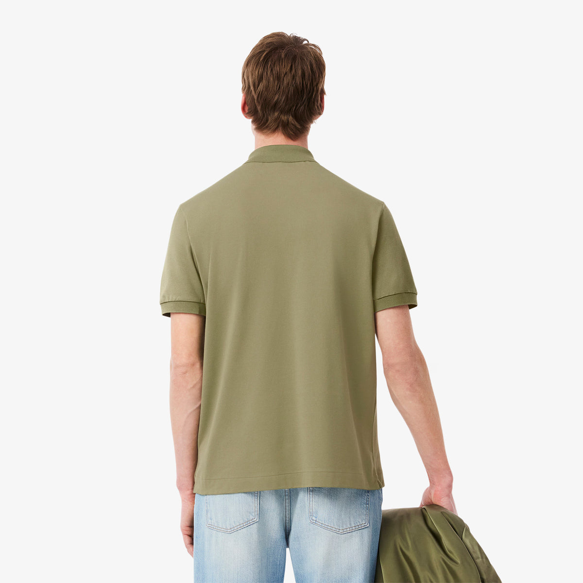 Polo in piquè di cotone classic fit PH9851 BMY LACOSTE 