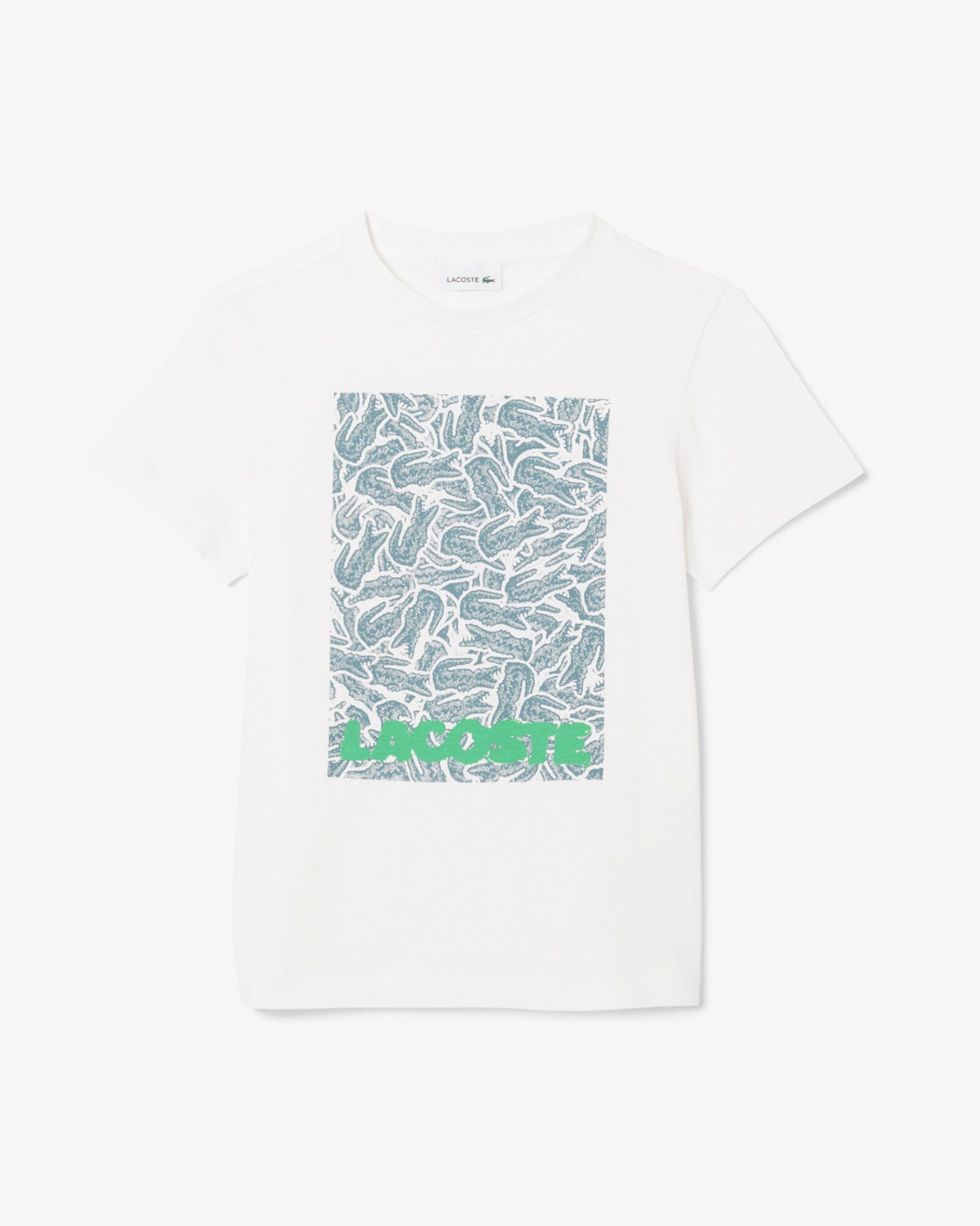 T-shirt con stampa TJ8457 001 LACOSTE 