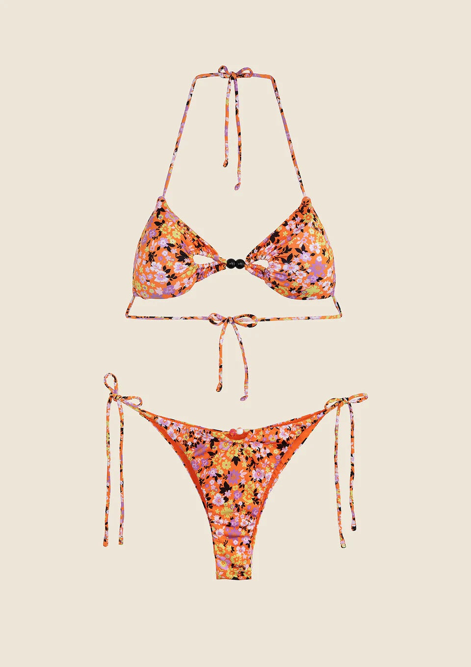 Bikini Donna Triangolo con Slip Regolabile Fantasia MF250220 X07 ME FUI 