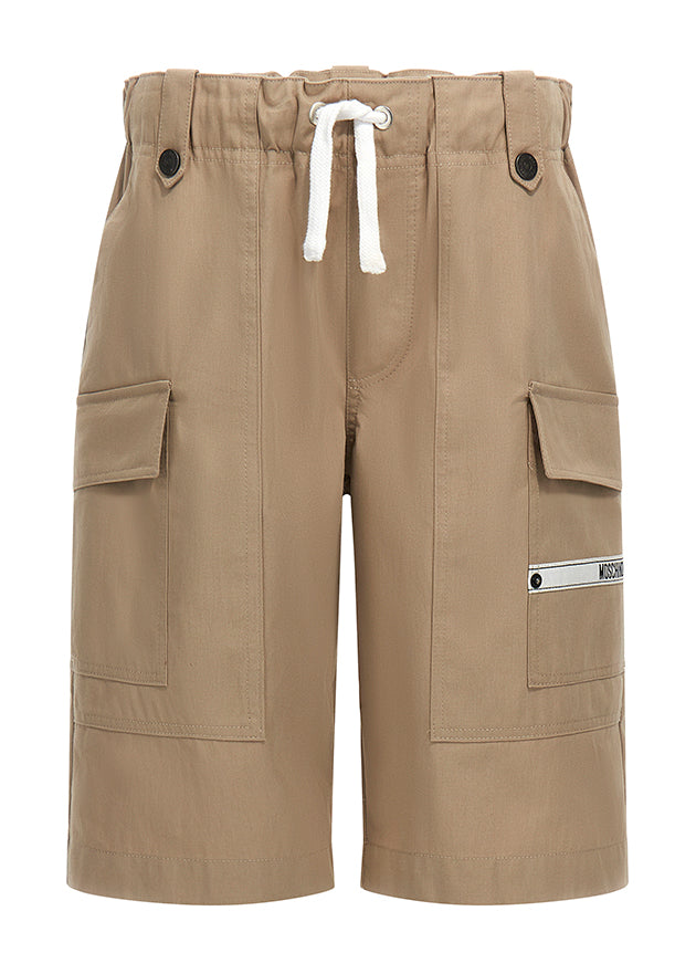 Cargo corti con applicazione HUQ02CN0Z97 20366A MOSCHINO KID 