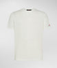 Zole 02 T-Shirt in Piquet stretch di cotone e seta papiro
