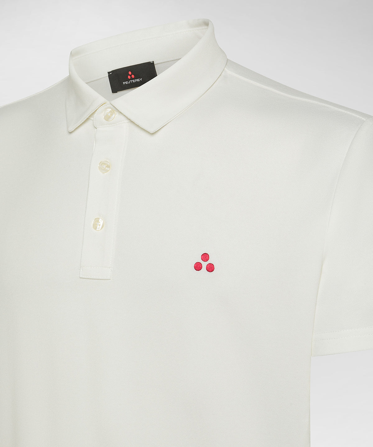 Mezzola 02 Polo in Piqué di cotone stretch papiro PEU5471 730 PEUTEREY 