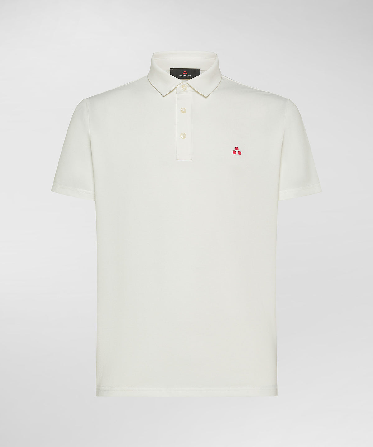 Mezzola 02 Polo in Piqué di cotone stretch papiro PEU5471 730 PEUTEREY 