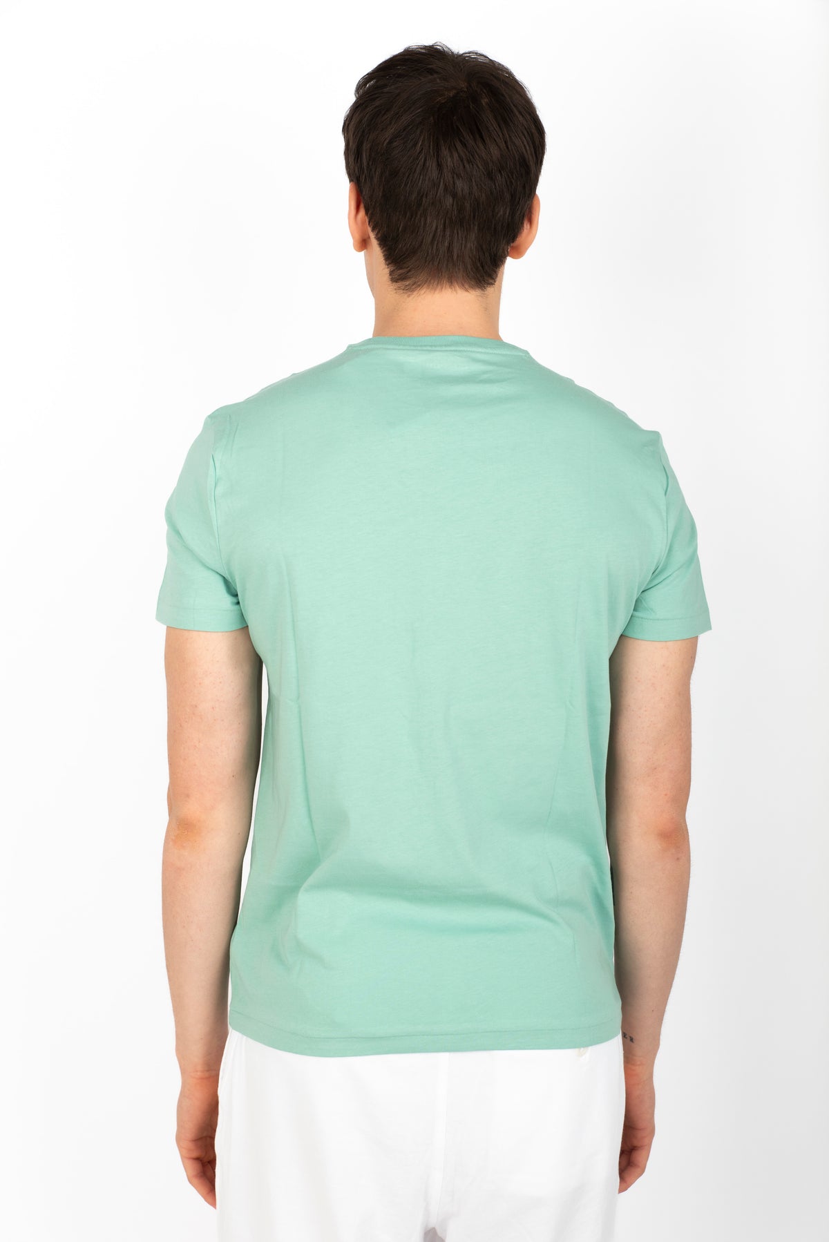 Maglietta in jersey Custom Slim-Fit celadon 710671438 415 POLO RALPH LAUREN 
