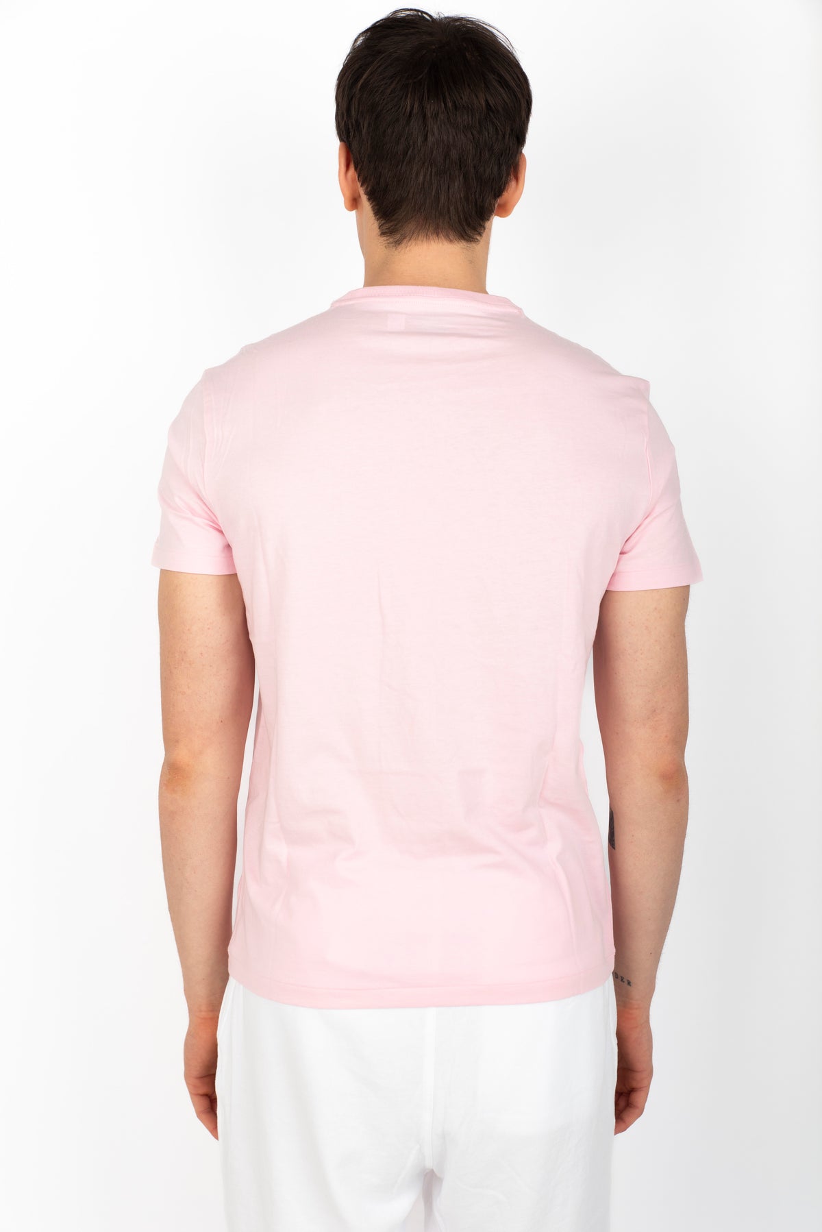 Maglietta in jersey Custom Slim-Fit bath pink 710671438 417 POLO RALPH LAUREN 