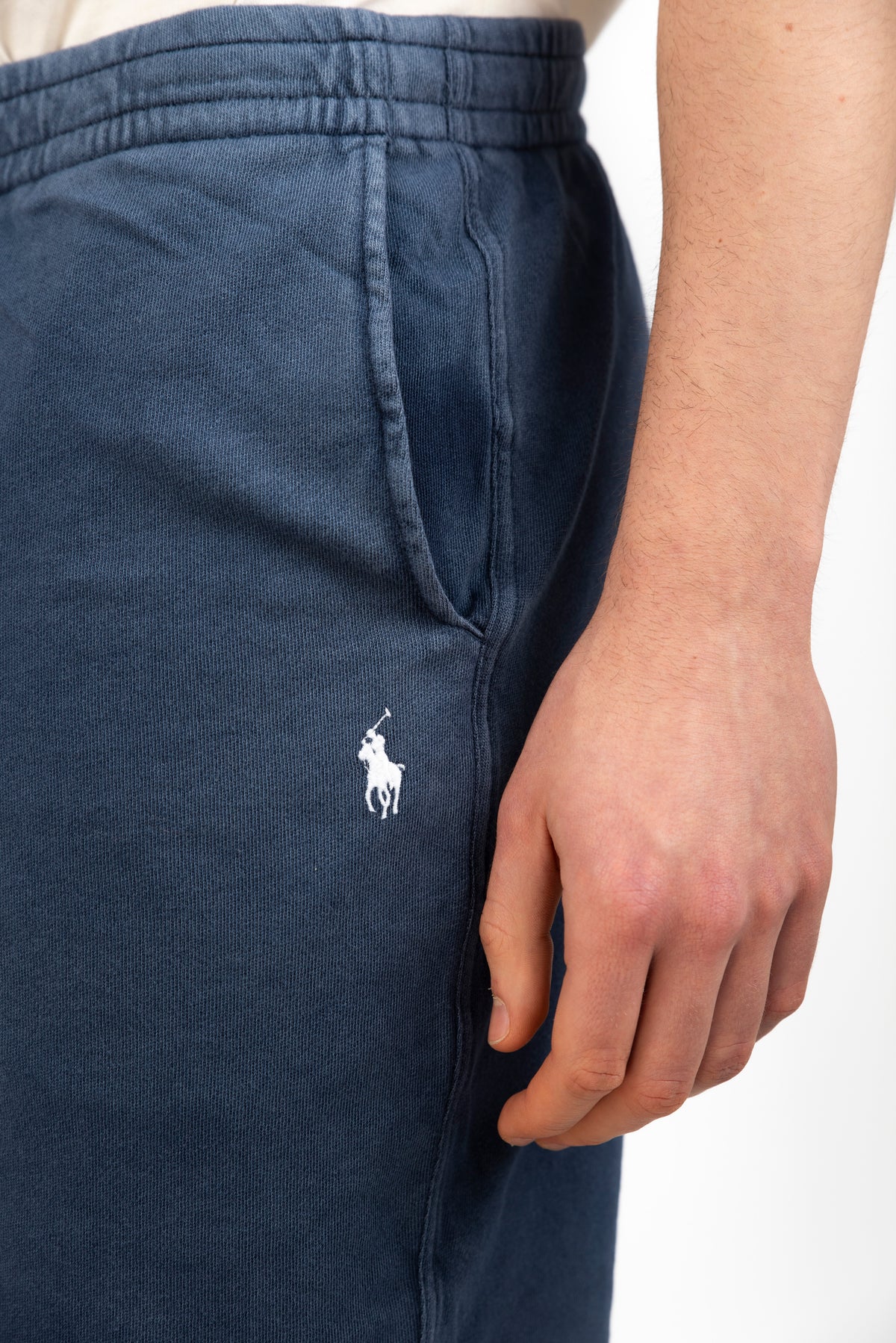 Short navy in spugna spa  710704271 016 POLO RALPH LAUREN 