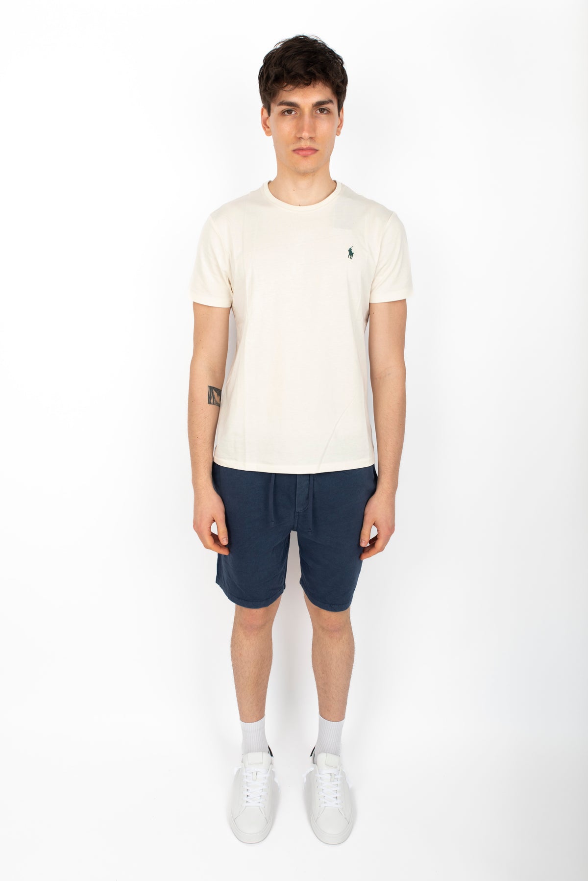 Short navy in spugna spa  710704271 016 POLO RALPH LAUREN 