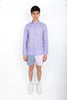 Camicia in lino Slim Fit lilla