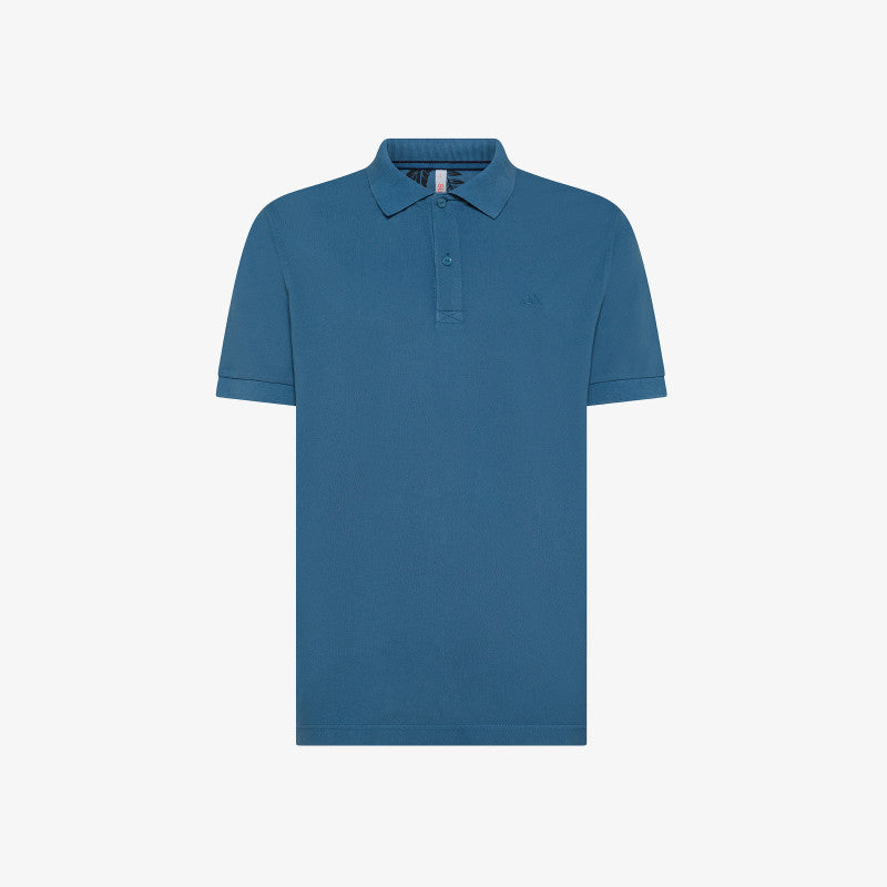 Polo in piquet di cotone A35104 80 SUN68 
