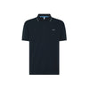 Polo shirt with contrasting stripe