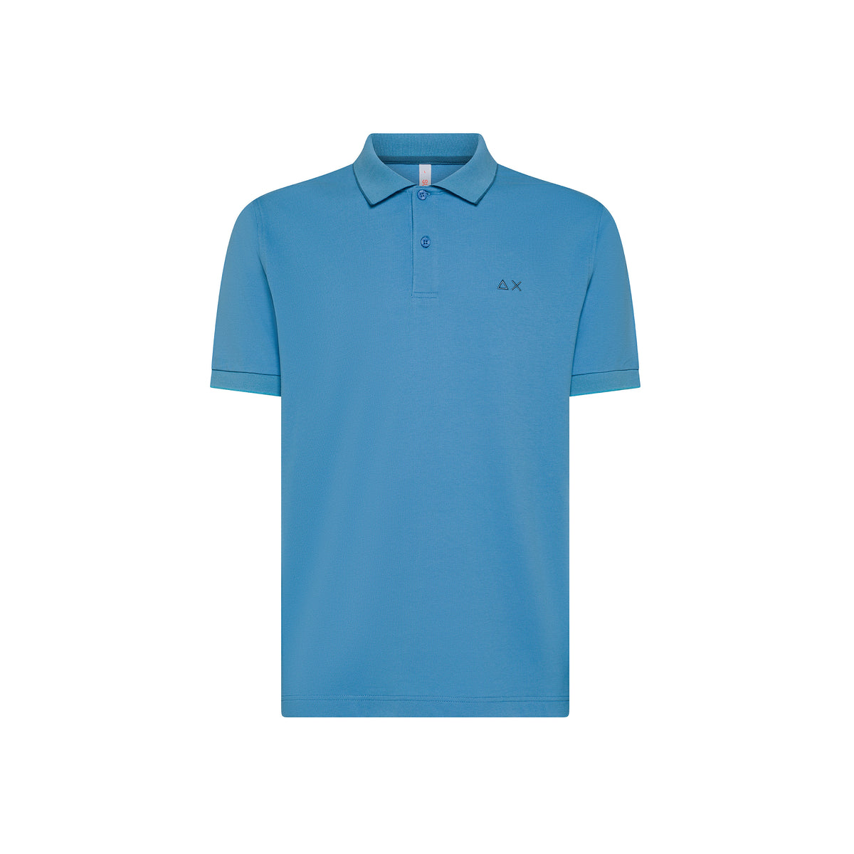 Polo con riga a contrasto A35110 56 SUN68 
