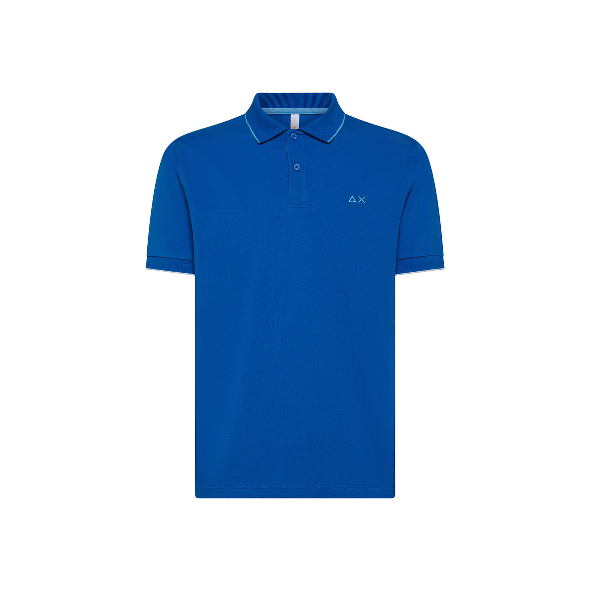 Polo con riga a contrasto A35110 58 SUN68 