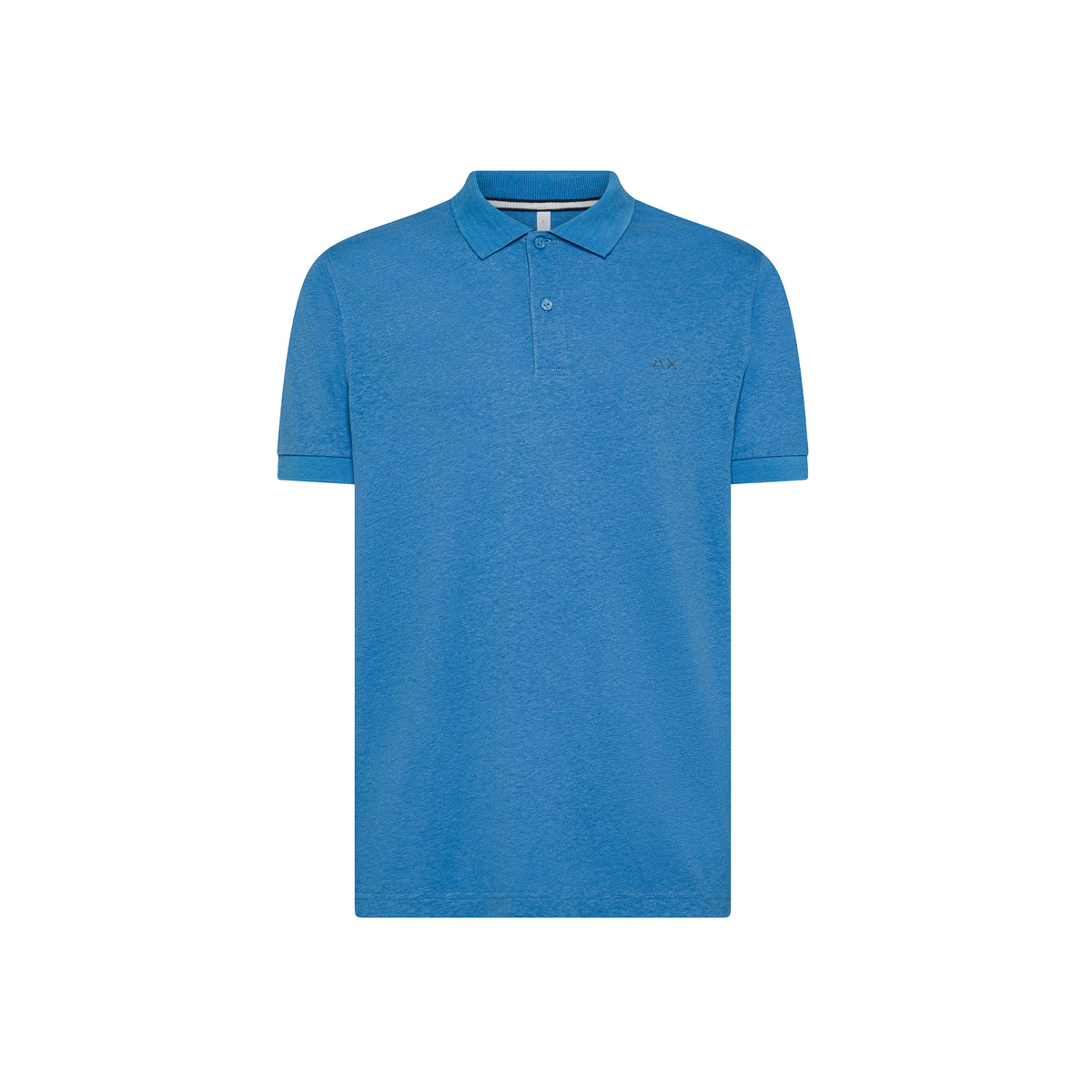 Polo in lino e cotone A35133 56 SUN68 