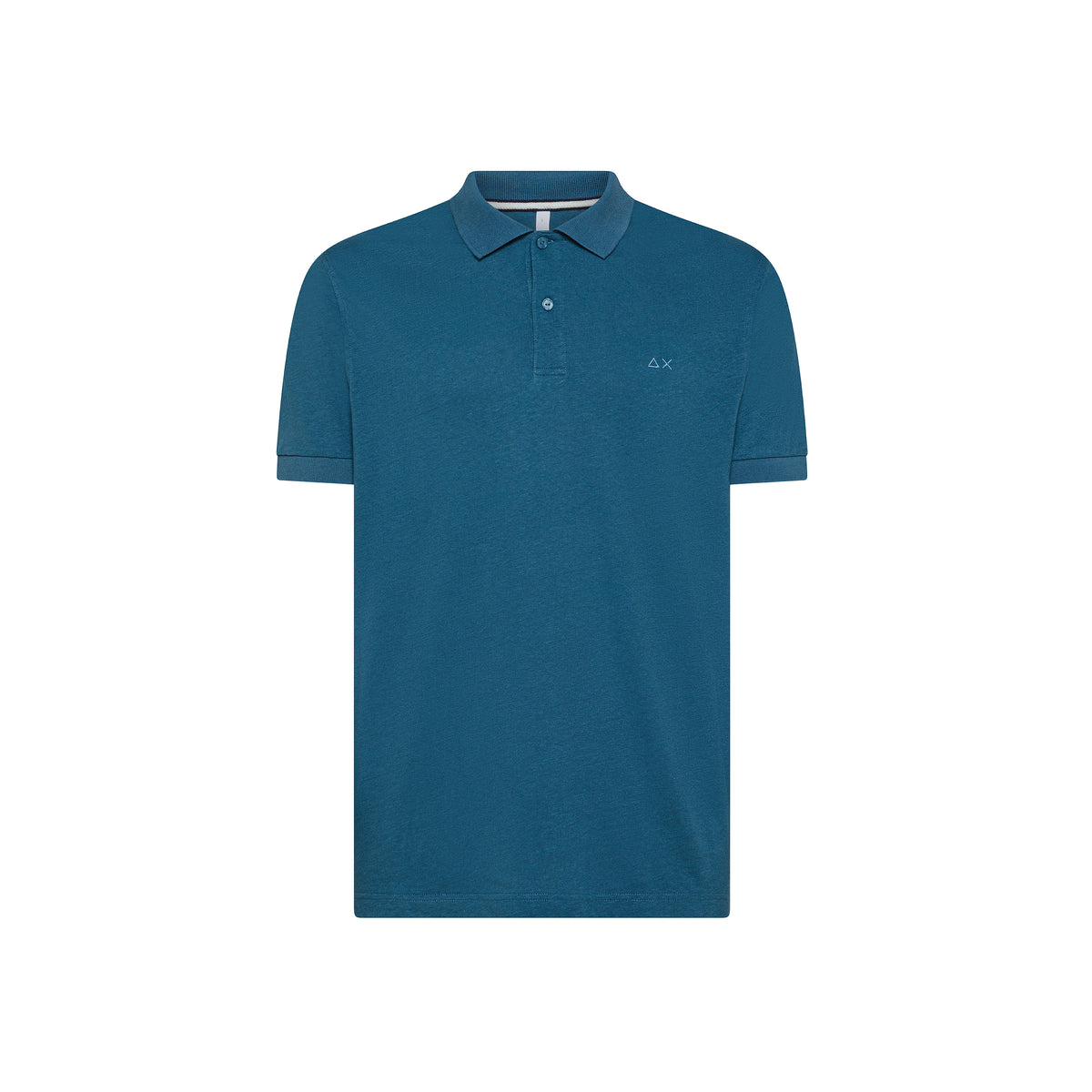 Polo in lino e cotone A35133 80 SUN68 