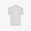 Cotton knit polo shirt