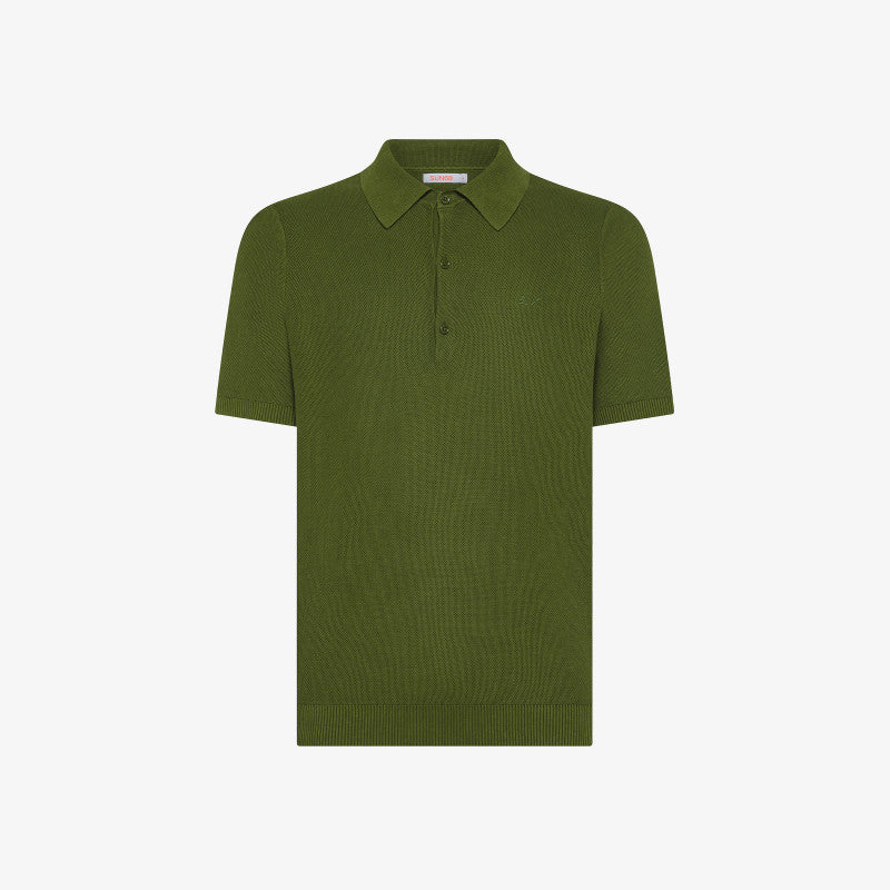 Polo in maglia di cotone K35120 37 SUN68 