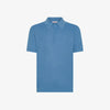Cotton knit polo shirt
