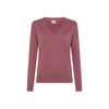 Maglia con scollo a V in cotone