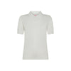 Cotton knit polo shirt