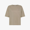 Linen and cotton T-shirt
