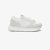 Sneaker in suede e canvas