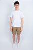 T-shirt girocollo con logo bianca