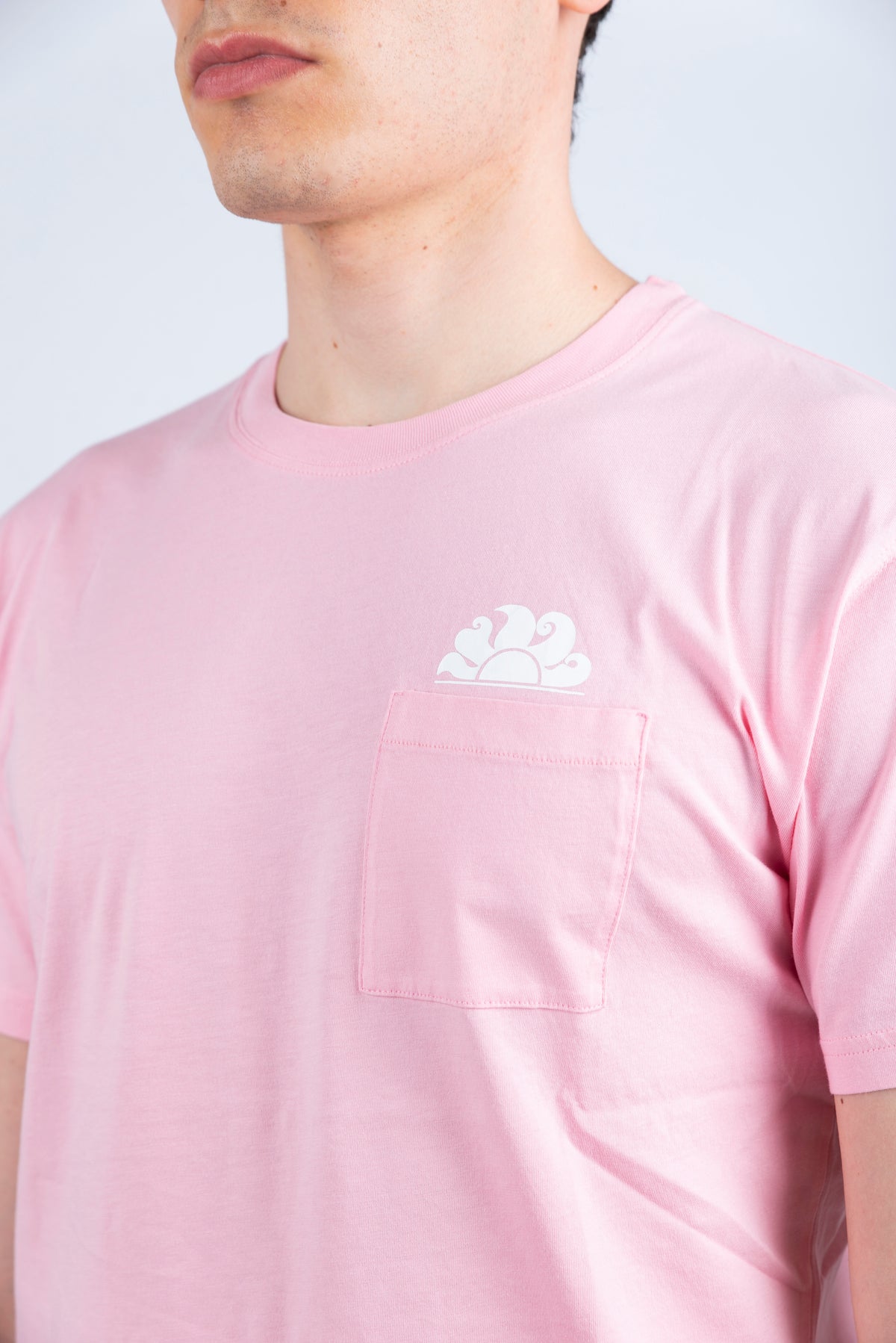 T-shirt con tasca rosa M609TEJ7800 53201 SUNDEK 