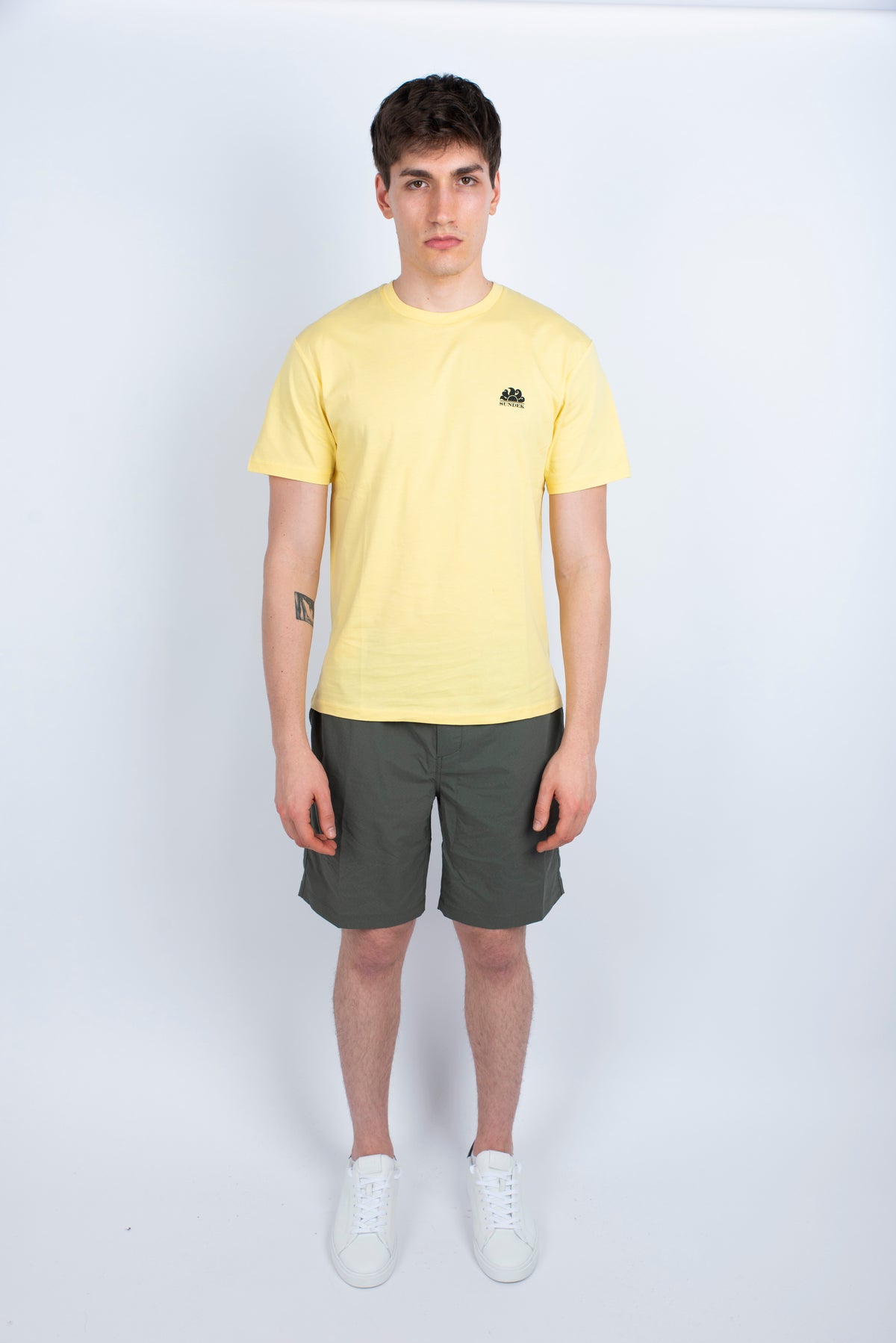 T-shirt con tasca Wetsuit giallo M673TEJ7800 A6200 SUNDEK 