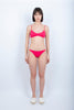 Top bralette e slip brasiliana pitaya