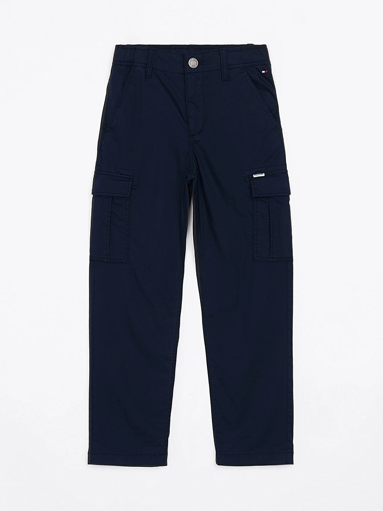 Pantaloni cargo in tessuto tramato KB0KB09303J C1G TOMMY HILFIGER 