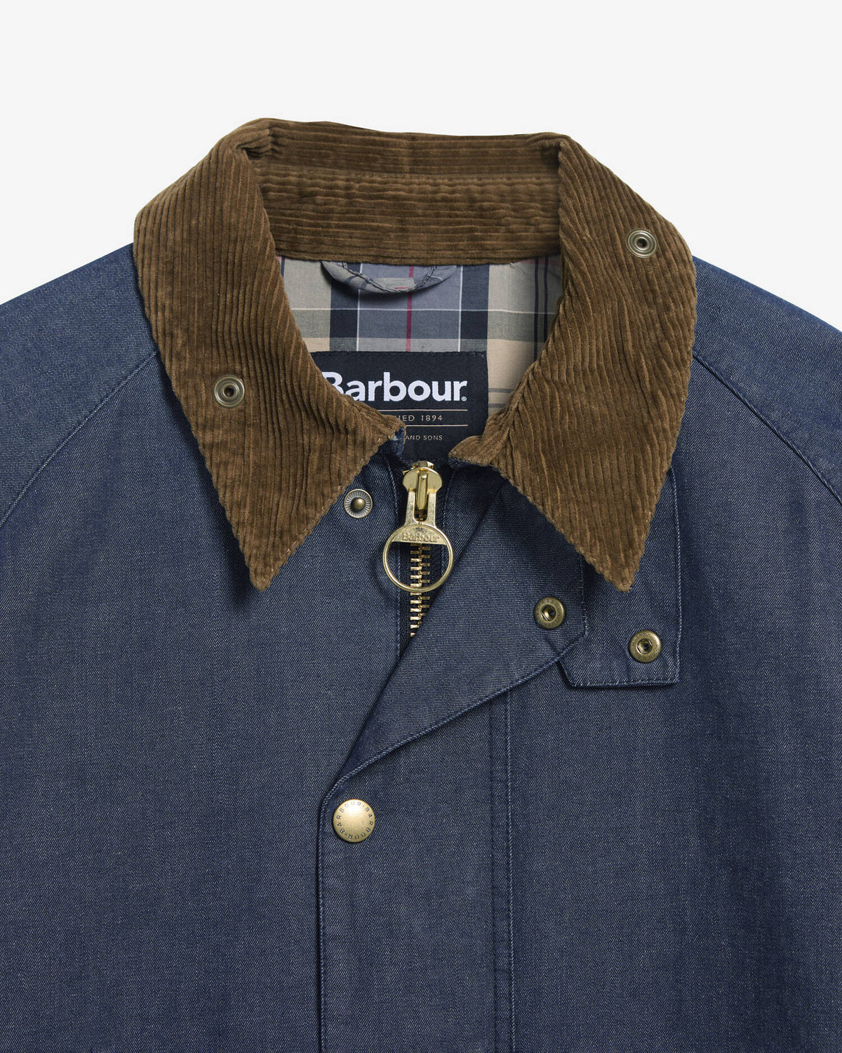 Giacca casual Transport in denim MCA1105 IN71 BARBOUR 