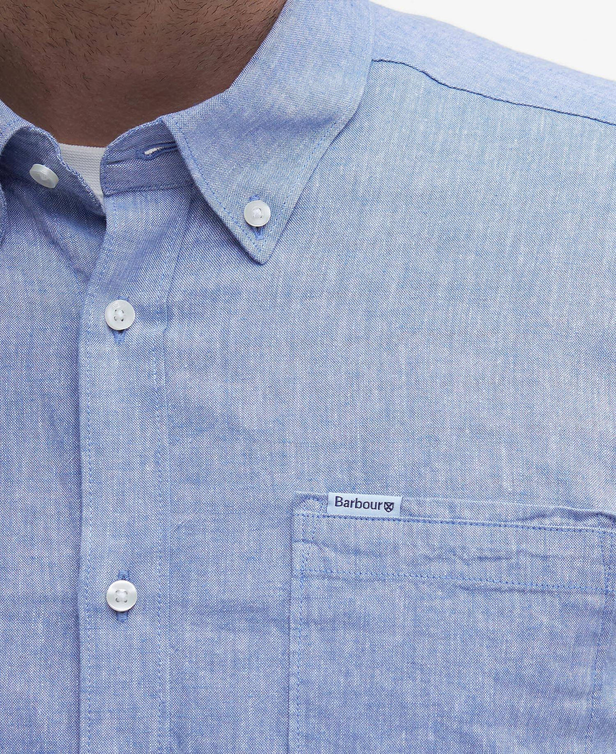 Camicia sartoriale Nelson MSH5090 BL33 BARBOUR 