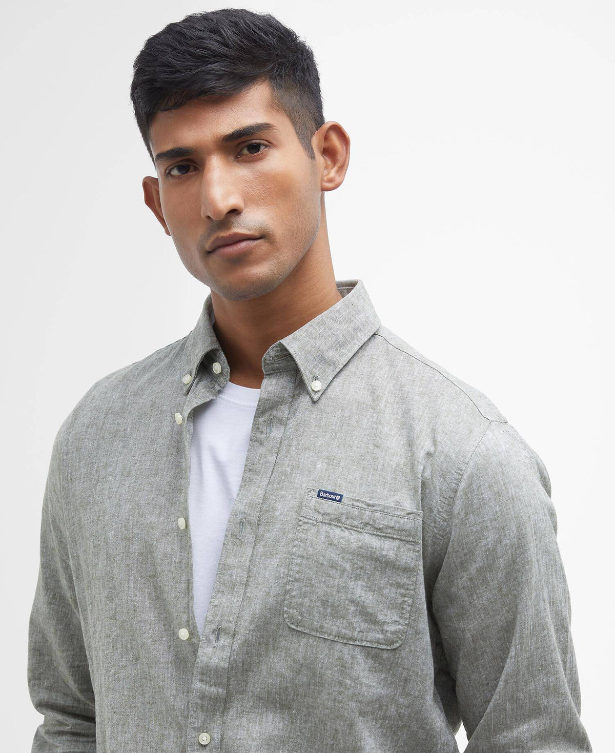 Camicia sartoriale Nelson MSH5090 OL31 BARBOUR 