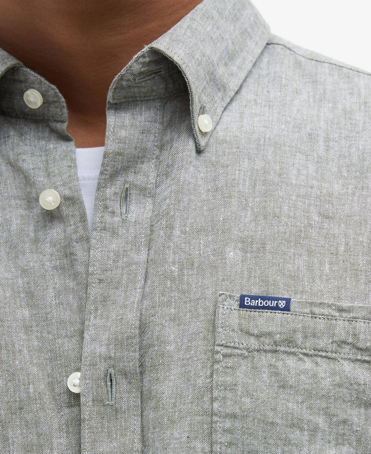 Camicia sartoriale Nelson MSH5090 OL31 BARBOUR 