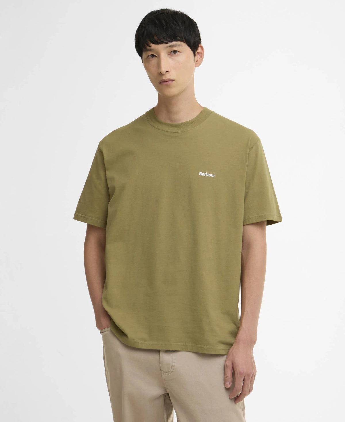 T-shirt oversize con logo Dalton MTS1568 OL31 BARBOUR 