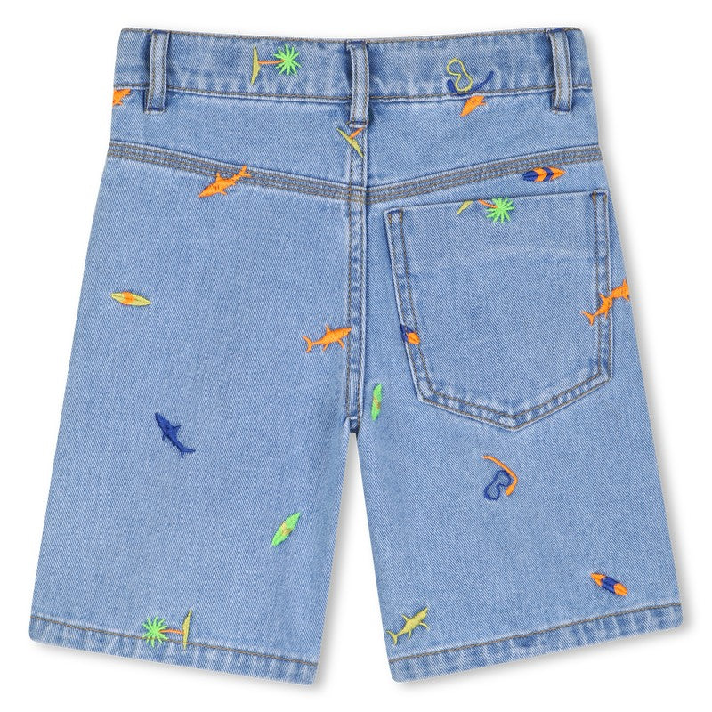 Denim Bermuda Shorts U21721 Z18 BILLIEBLUSH 
