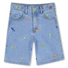 Denim Bermuda Shorts