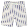 Bermuda Shorts In Crumpled Material