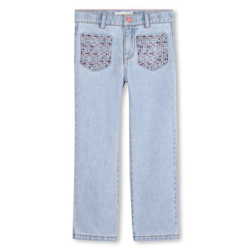 Denim Trousers U21878 Z18A BILLIEBLUSH 