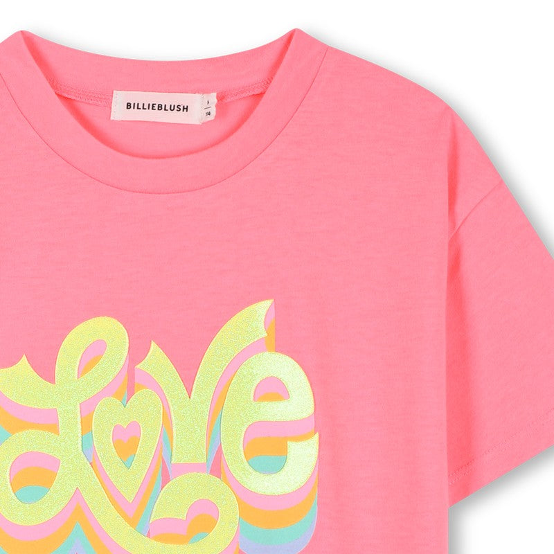 Short-sleeved T-shirt U21931 499A BILLIEBLUSH 